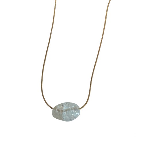 crystal quartz necklace