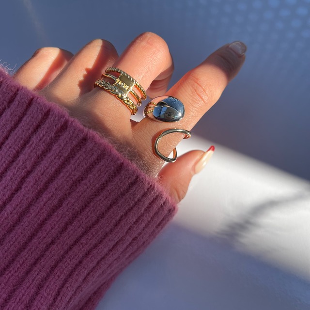 ［silver925］ mix ring