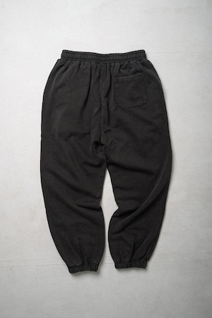 ヴィンテージスウェットロングパンツ　ブラック2