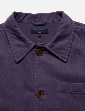 Nudie jeans ヌーディージーンズ  2023 summer collection Barney Worker Jacket Lilac カバーオール