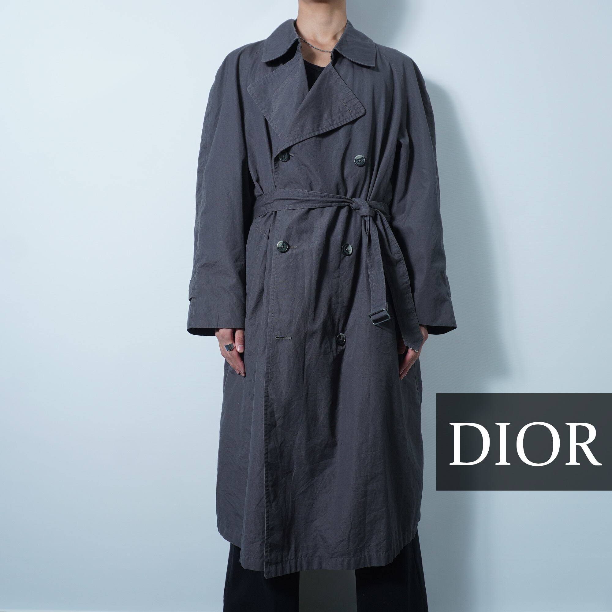 ヴィンテージ Dior トレンチコート 46R Christian Dior - 80年代 USA製 Christian Dior クリスチャン