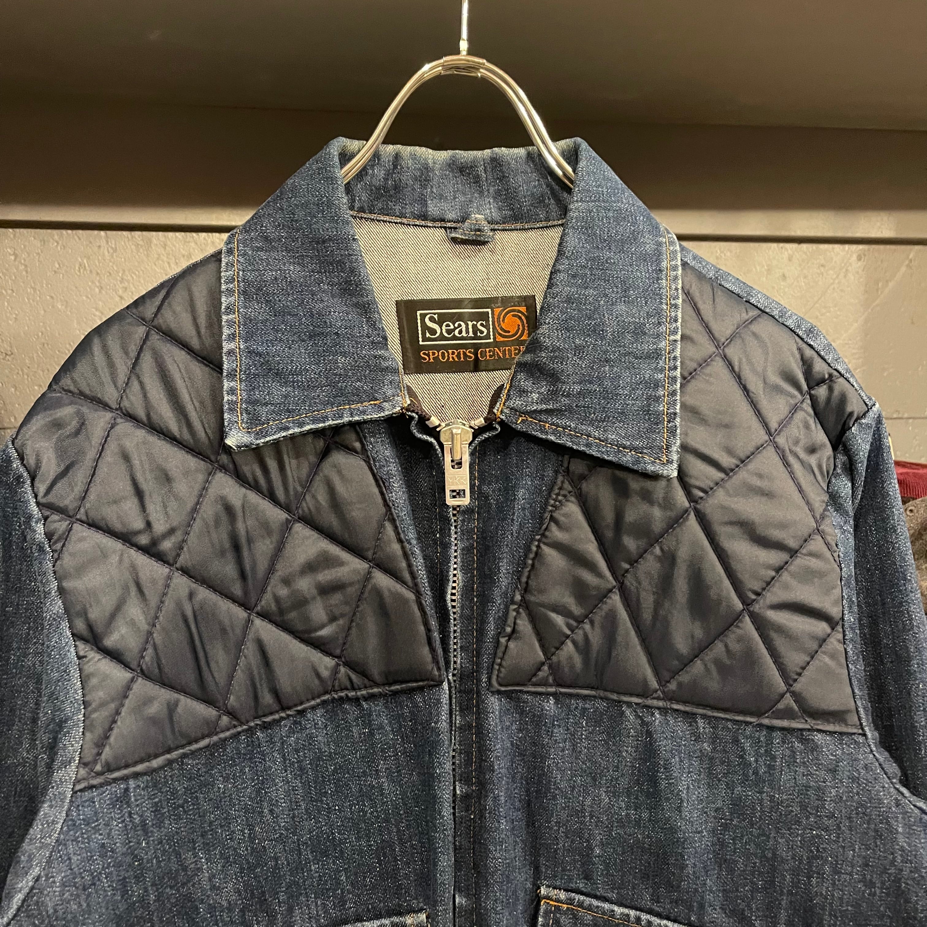 70s Sears SPORTS CENTER Denim Hunting Jackt | VOSTOK