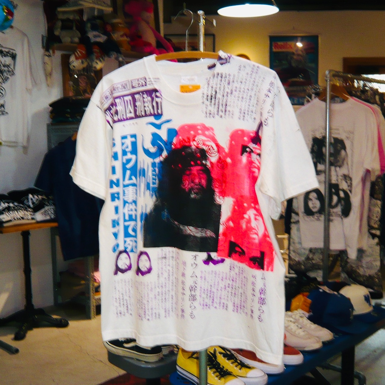 Evil7 オウム ASAHARA SS T-SHIRTS