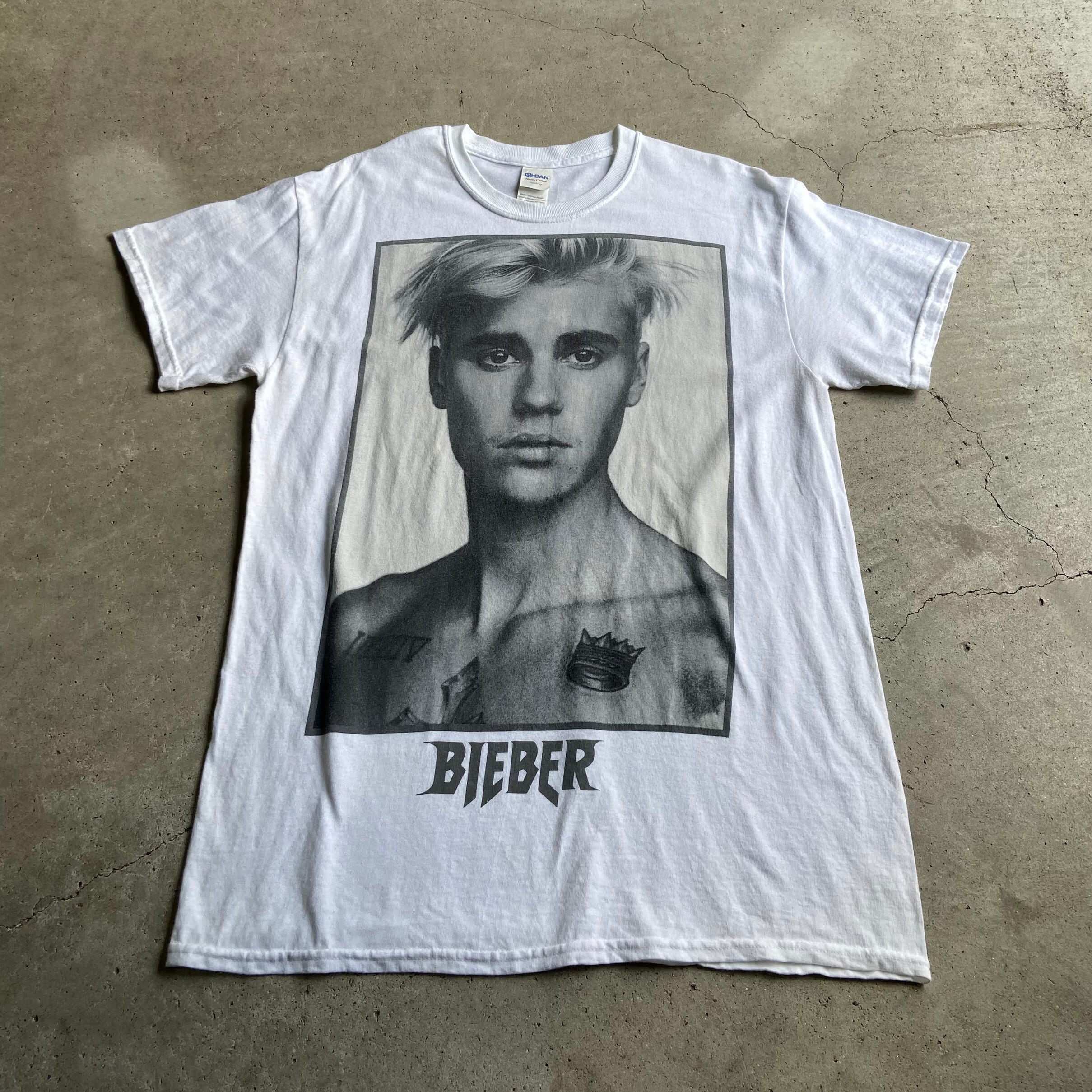 JUSTIN BIEBER ジャスティンビーバー SORRY フォトプリントTシャツ 