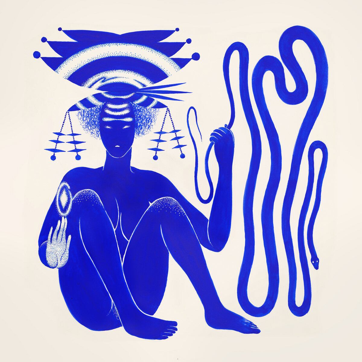 Hiatus Kaiyote / Love Heart Cheat Code（Blue White Marble LP with Japanese Obi）