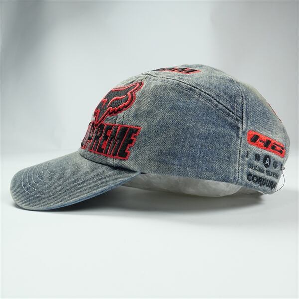 シュプリーム supreme キャップ　インディゴ SUPREME (シュプリーム) 22AW Washed Chino Twill Camp Cap Denim
