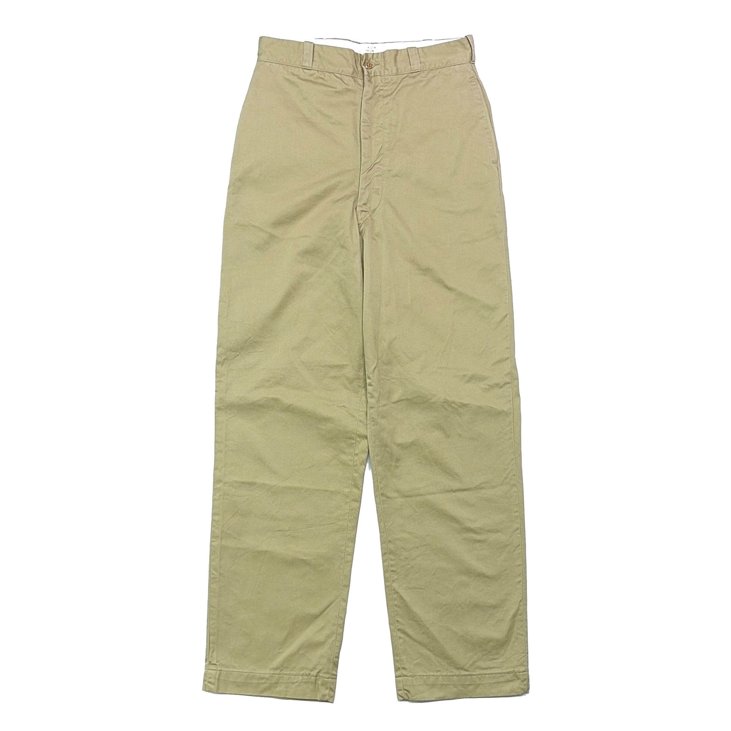 良好 60s US ARMY 米軍 チノパン ミリタリー パンツ W33 L35 | SHINE