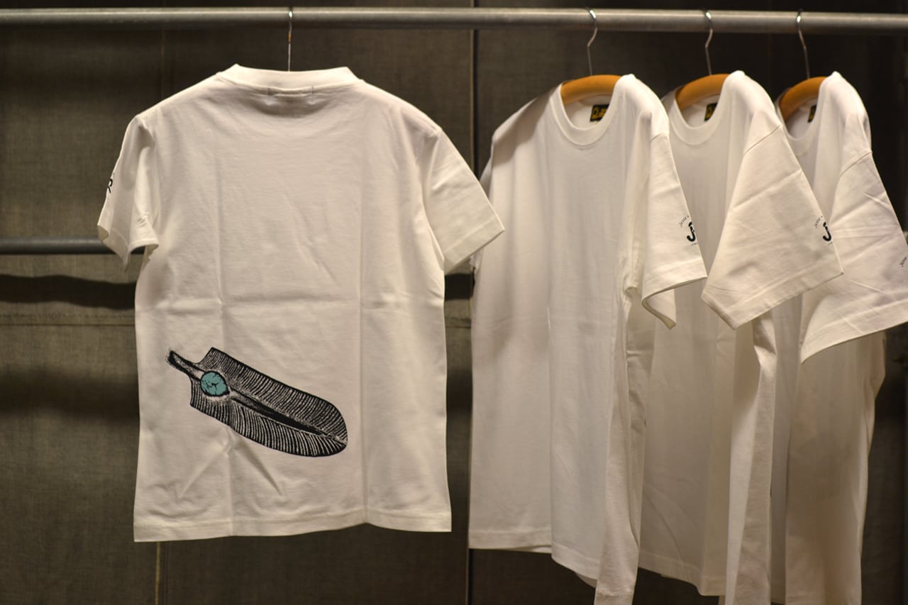 Boncoura ボンクラ Tシャツ ホワイト 38 KURA別注 BONCOURA（ボンクラ）ヘビーウエイトクルーネックTシャツ復活