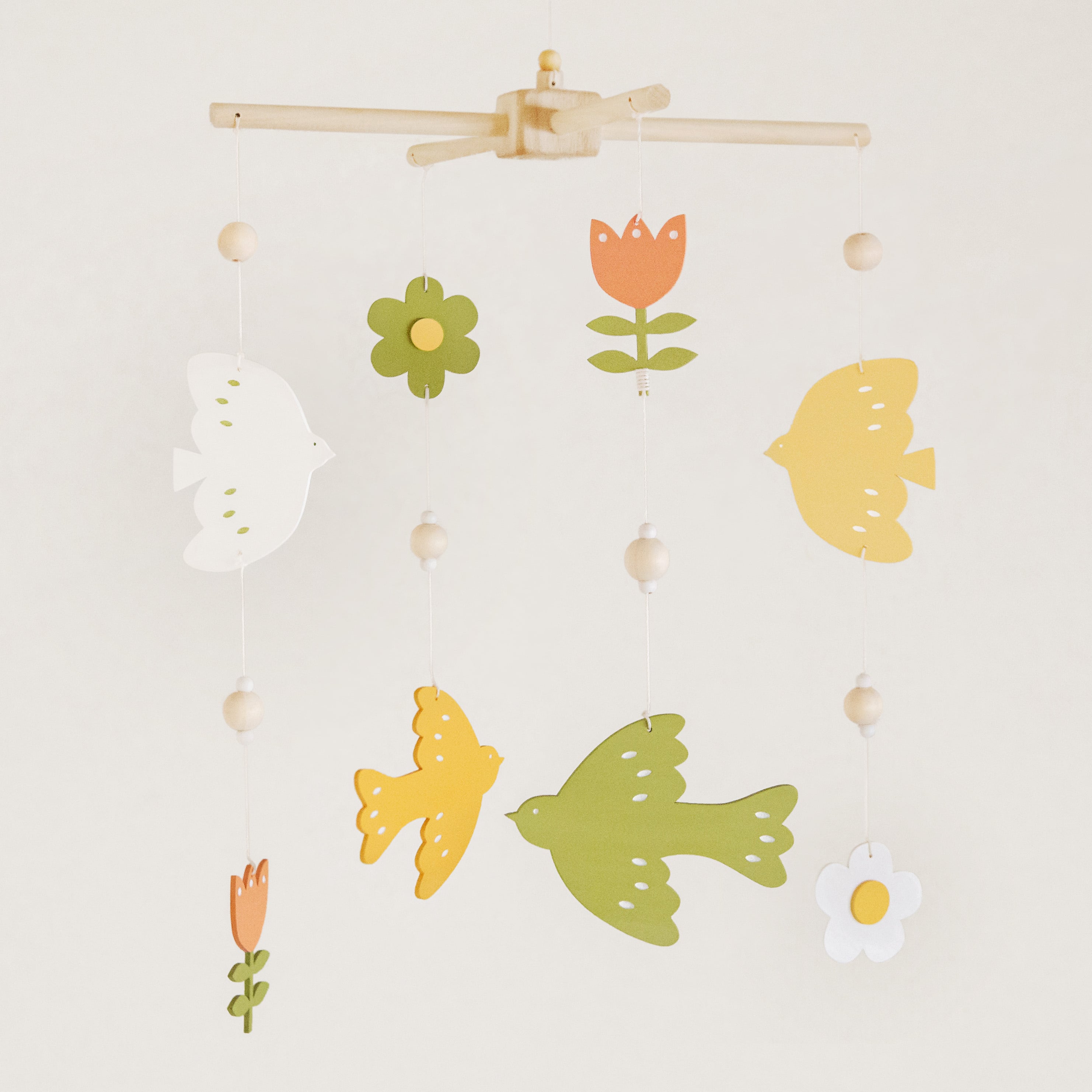 モビール 【鳥とお花】 | Kikkori Village