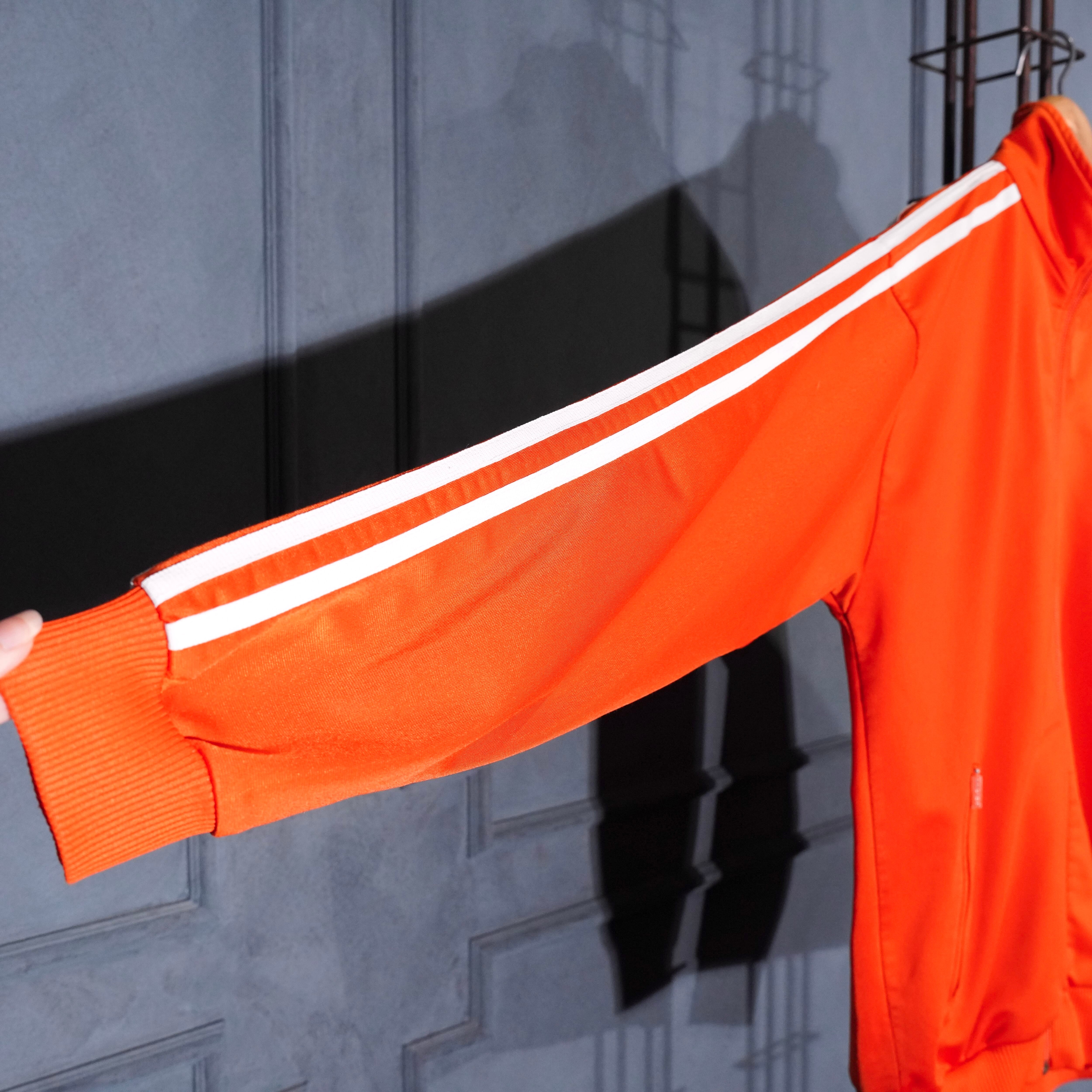 90's〜00's USA VINTAGE adidas LOGO EMBROIDERY DESIGN ZIP UP TRACK