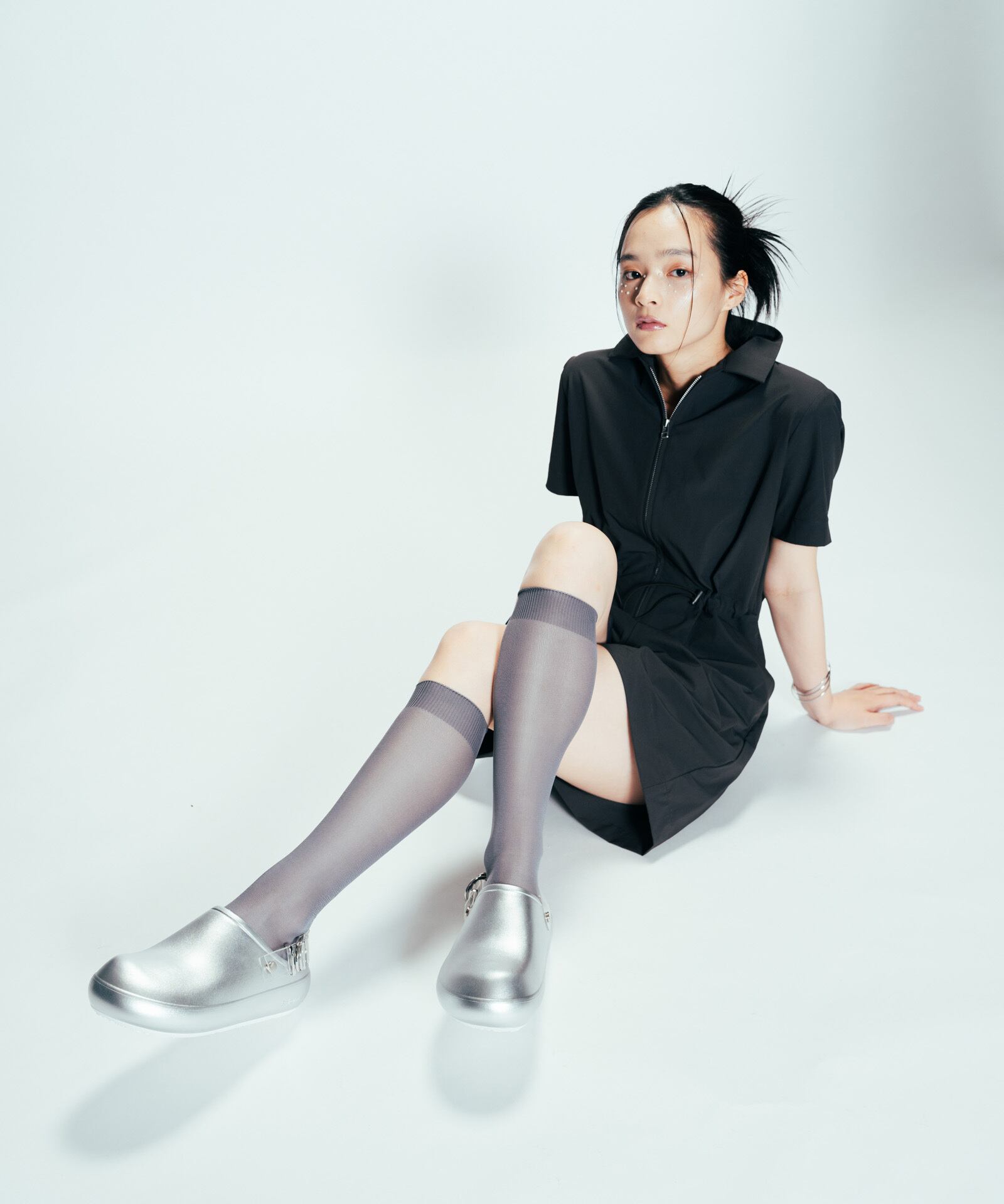 Terre テーレ【L】24.5cm～25.0cm 1888-SILVER | Ethform Japan エ 