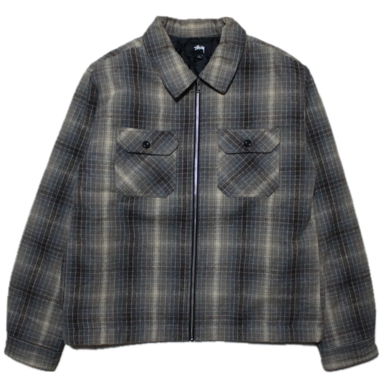 STUSSY / Quilting Lined Plaid Flannel Jacket | TEKITOU CLOTHING