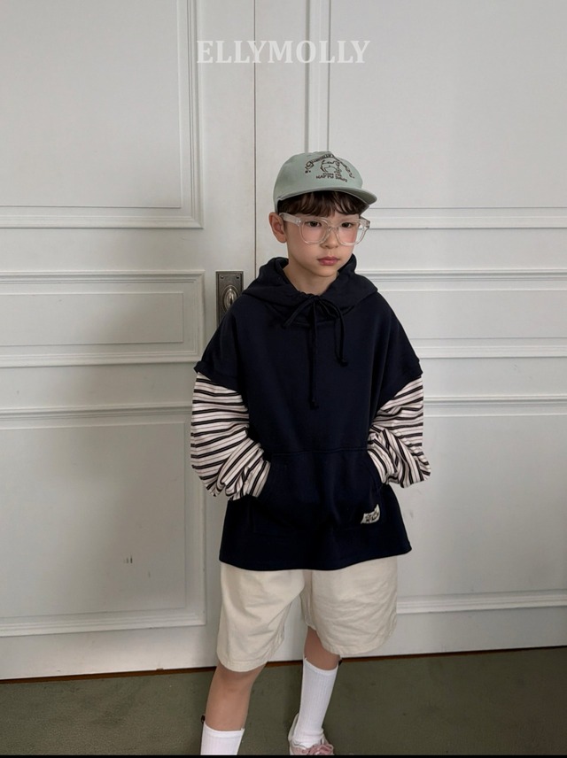 【即納】ELLYMOLLY / Street combo hoody