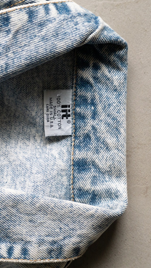 "iit" 1990s Fringed denim jacket