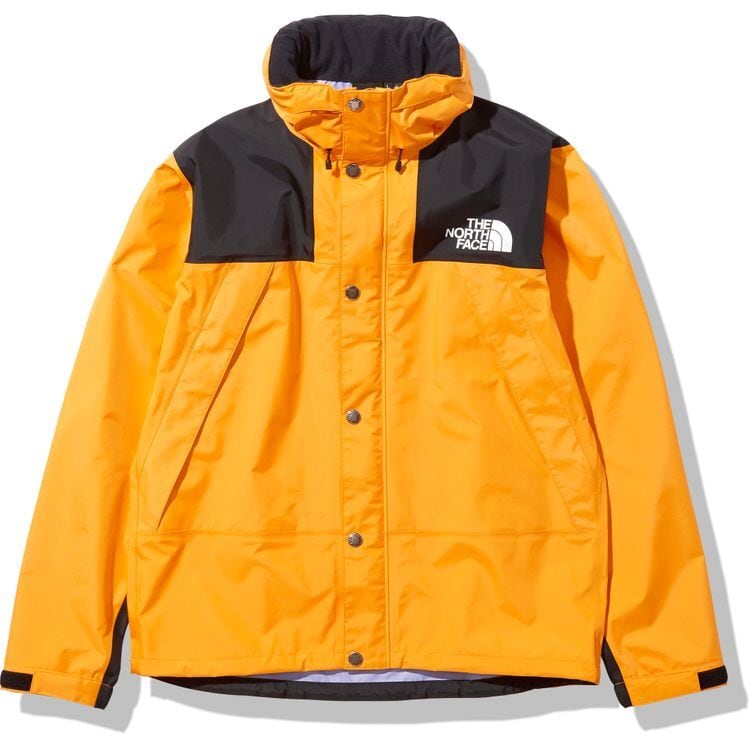 THE NORTH FACE マウンテンレインテックスジャケット　イエロー