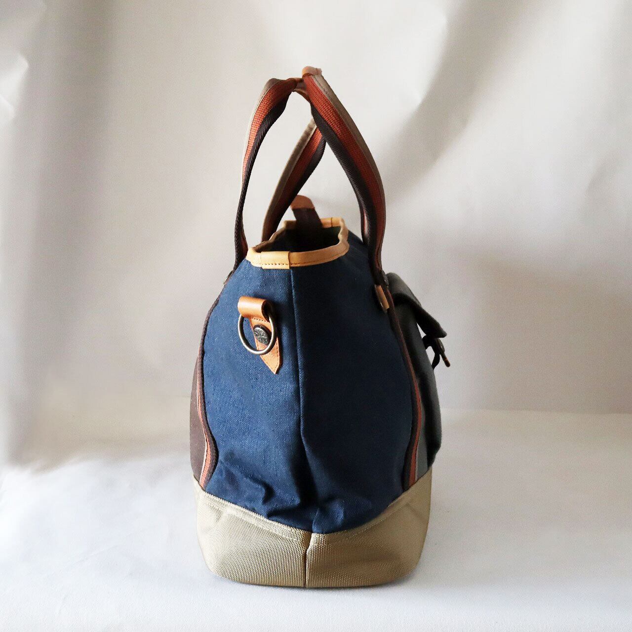 【美品】kukri ショルダートートバッグ ヘンプコットン モデル ショルダートートバッグ / Hemp cotton Shoulder tote bag