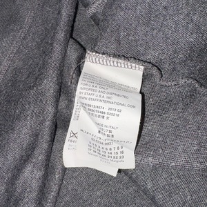 MM6 rayon herringbone knit one-piece
