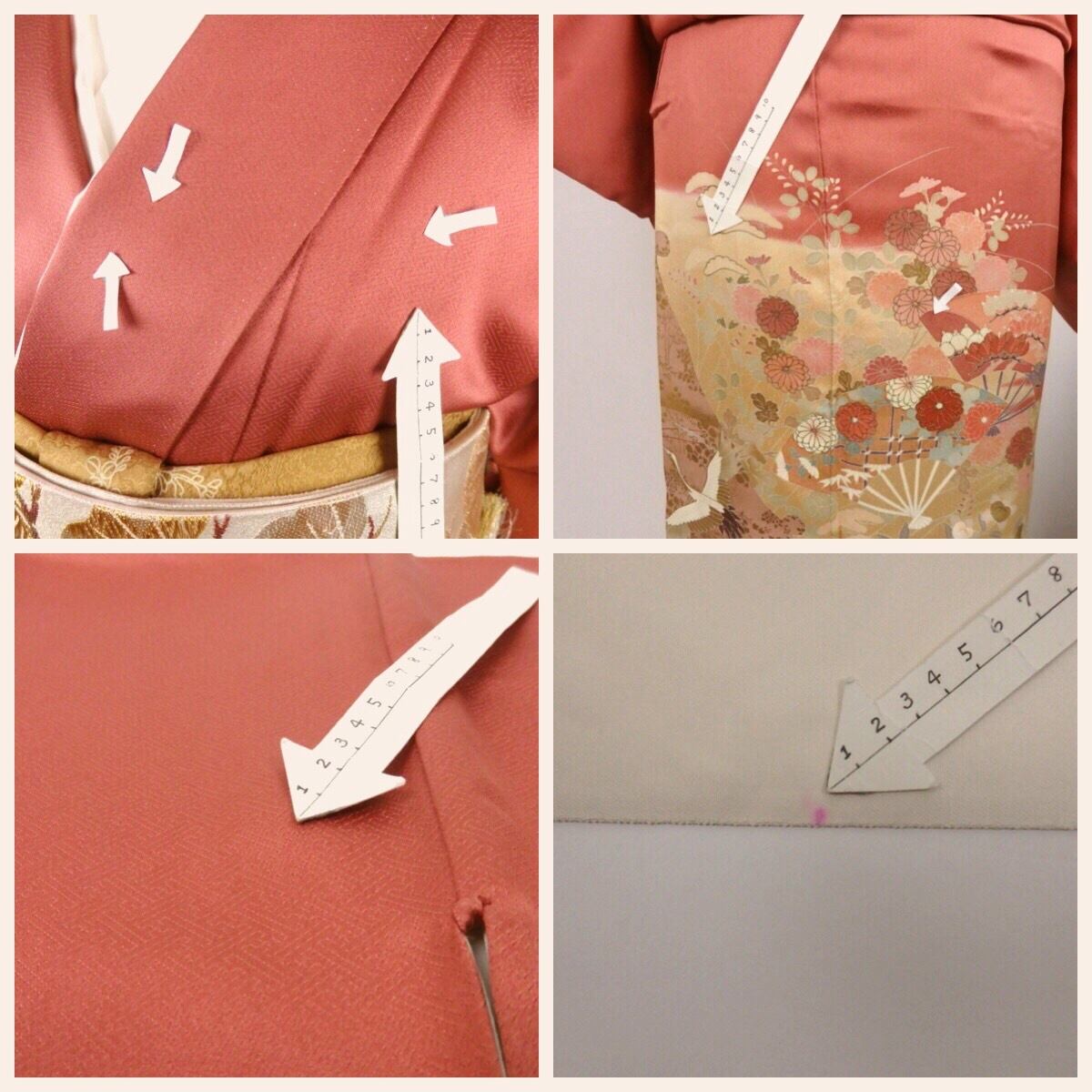 957高身長 色留袖 単品 高身長 色留袖957 | リサイクル着物と着物ジャケットLa遇 Used Kimono