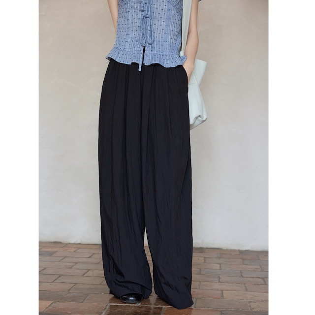 relaxed wide pants