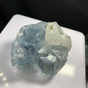 希少カラー スカイブルーフローライトクラスター