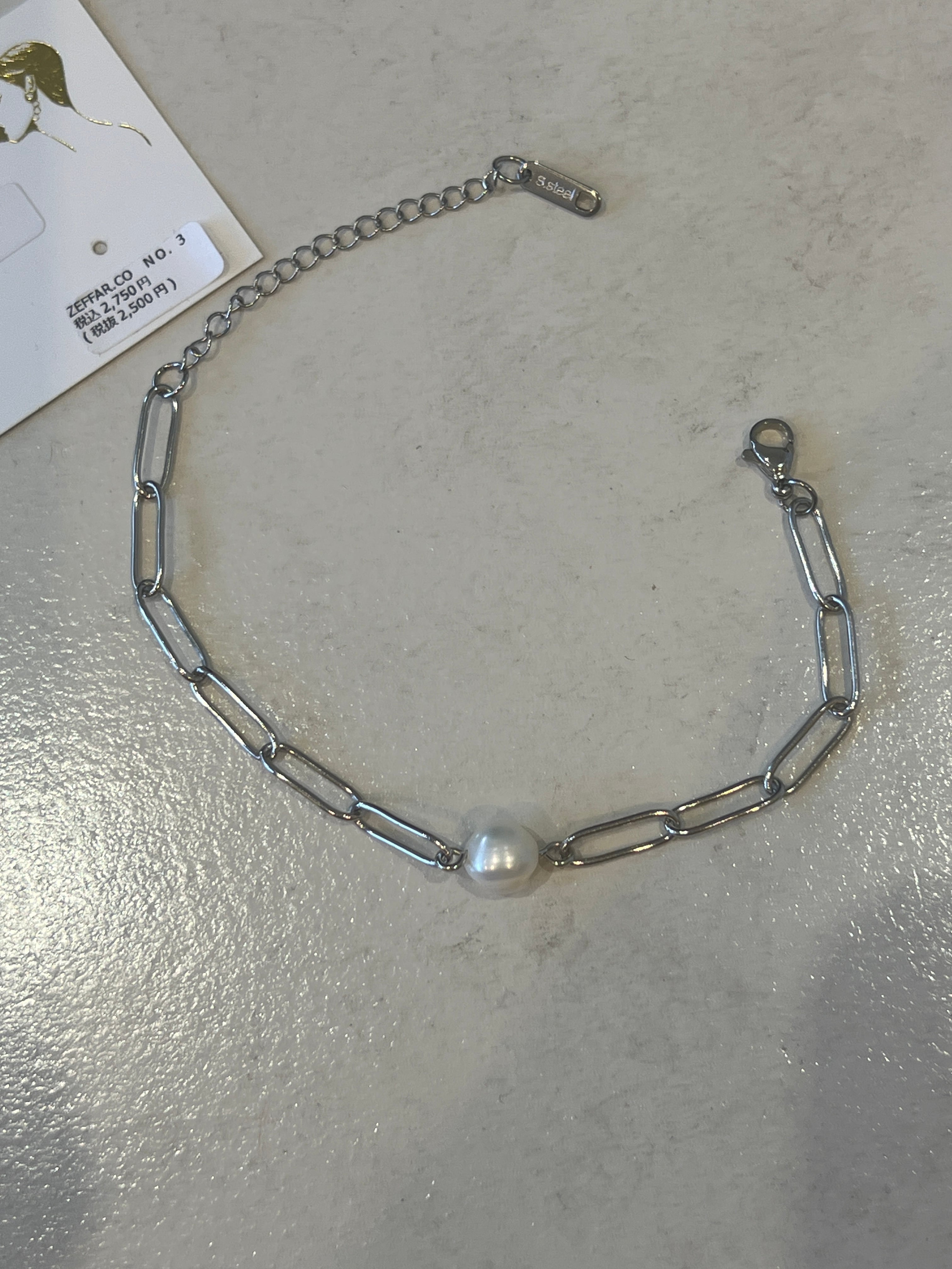 【ZEFFAR.CO】ブレスレット 淡水パール