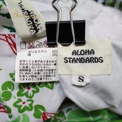 フラダンス 衣装 ALOHA STANDARDS アロハスタンダード ツーピース セットアップ 上下セット ホワイト系 日本製 チューブトップ シングル シンプル かわいい 華やか 鮮やか 明るい ハワイアン アロハ ハワイアンプリント ダンス レッスン 練習