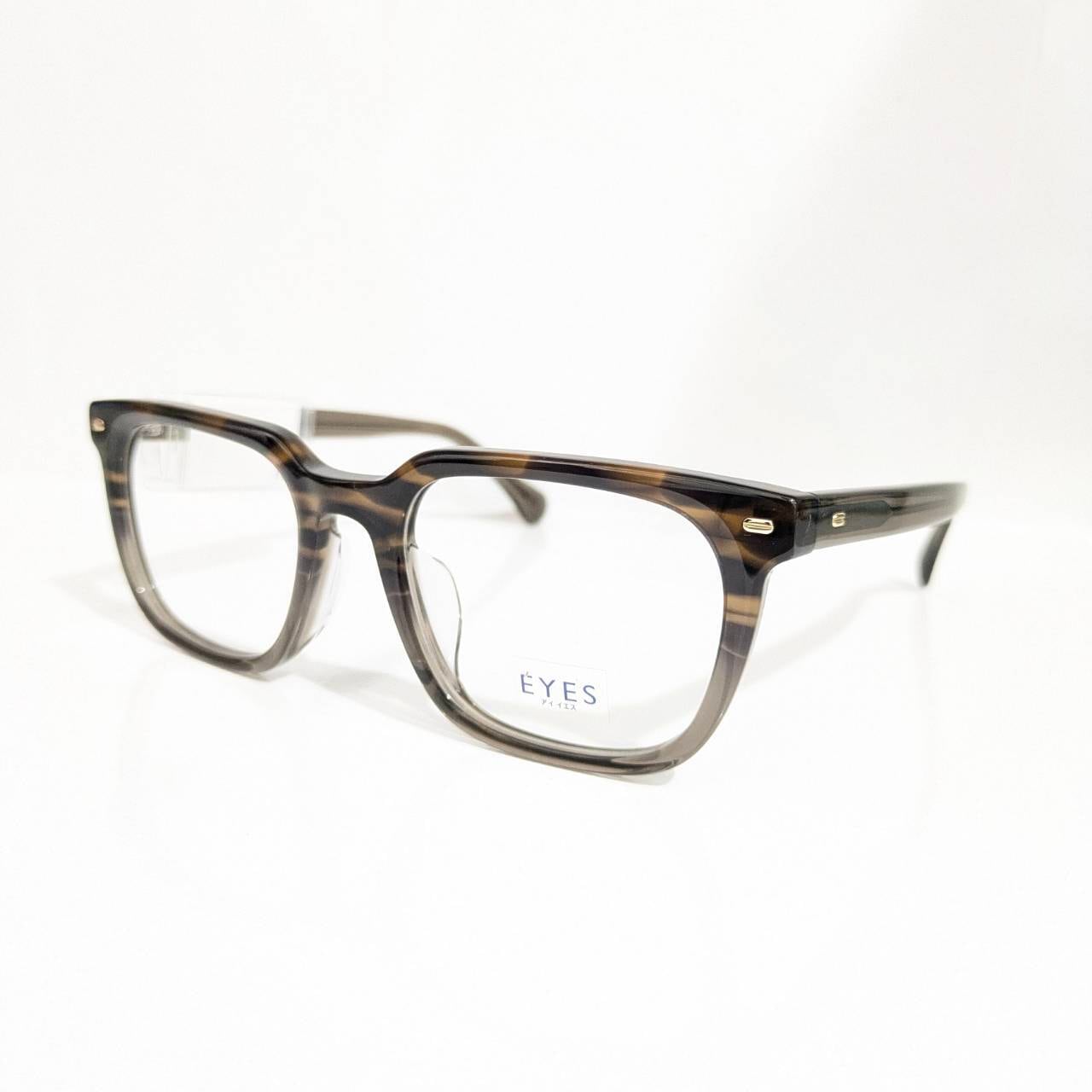 【EYES】ウエリントンセルフレーム デミブラウン