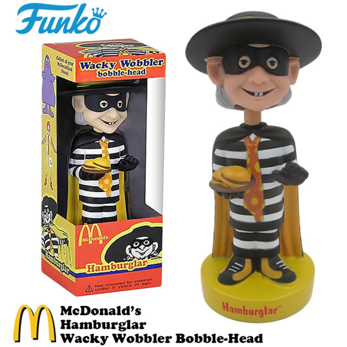 FUNKO ボビングヘッドフィギュア マクドナルド ハンバーグラー 