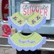 予約【Bam’studio】Summer Cherry Cape (melon)