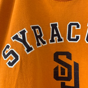 【ALSTYLE】カレッジ SYRACUSE Tシャツ オーバサイズ メキシコ製