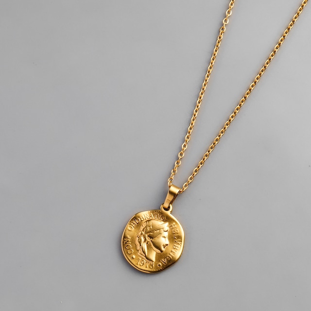 316L coin necklace 1  #n10