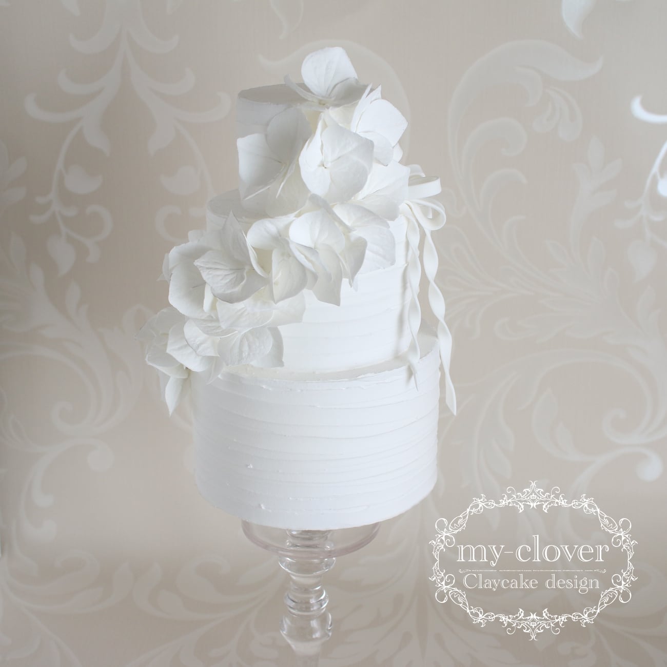 ティファニーカラー3段クレイケーキ クレイ | サロン・ド・ルリ (Salon