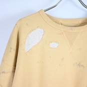 BOWWOW / REPAIRED FADED DOUBLE V SWEATSHIRT