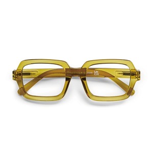 【Have A Look】ブルーライトカット付きPCメガネ SQUARE moss +0.0