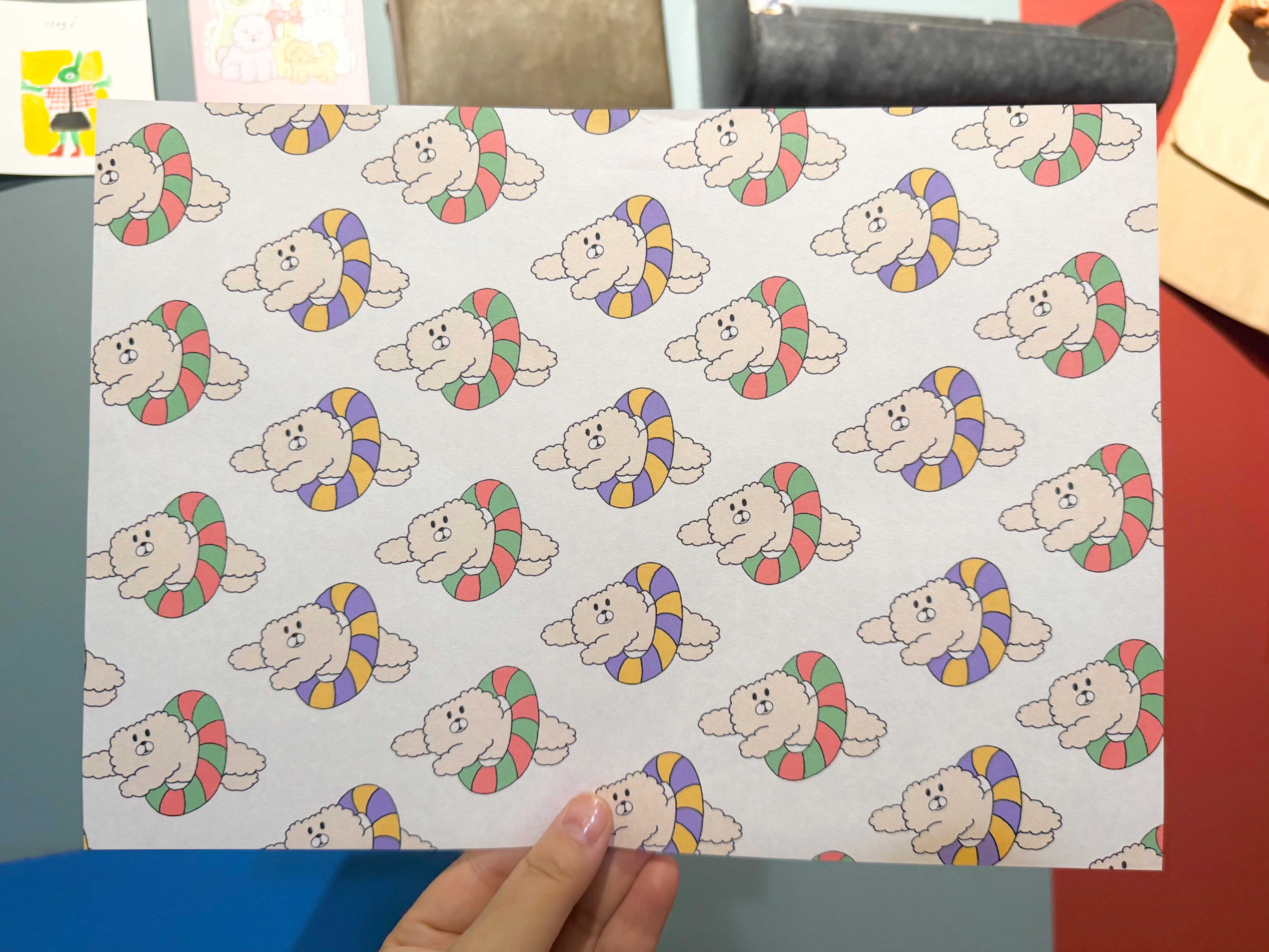 BB BEAR PAPER _ うきわもふくま