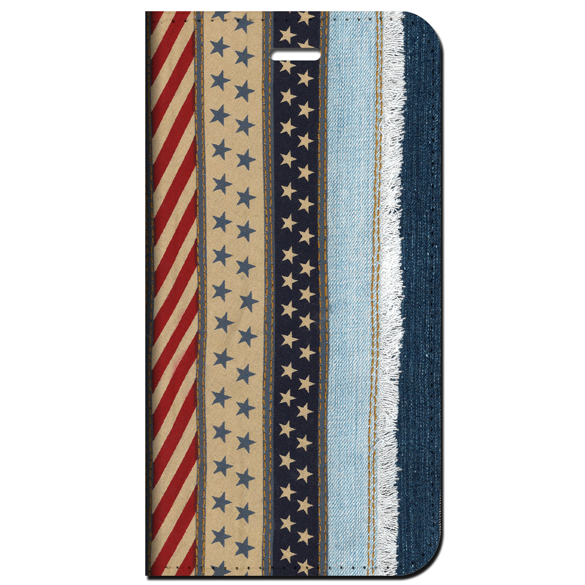iPhone対応 スマホ 手帳型ケース デニムストライプ02 リアル 【iPhone17 / iPhone16 / iPhone16e / iPhoneSE 他 iPhone各機種対応】 st50