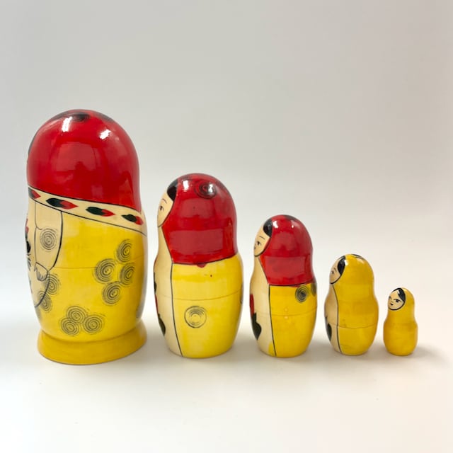 SALE】セミョーノフマトリョーシカ 5個組 | Romanov Online Shop