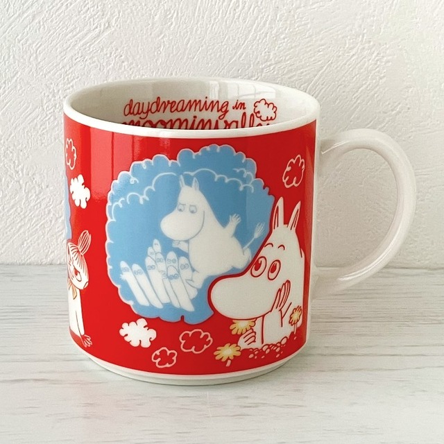 新品　fromスウェーデン　ムーミン　 メラミンプレート  レッド MOOMIN ムーミン メラミンプレート 20cmサイズ Ratt Start（ラット