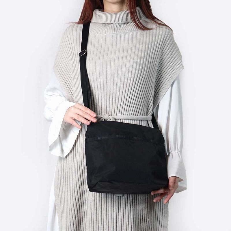 レスポートサック LeSportsac ショルダーバッグ レディース SMALL CLEO CROSSBODY HOBO 無地 ブラック 7562 5982