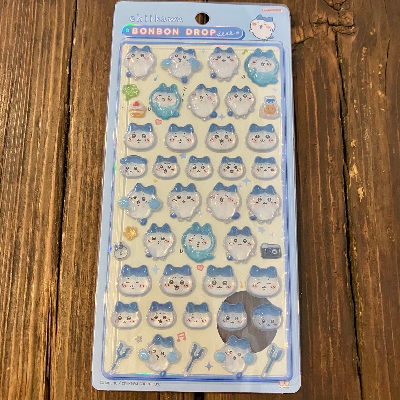ちいかわ ハチワレ ボンボンドロップシール CA04