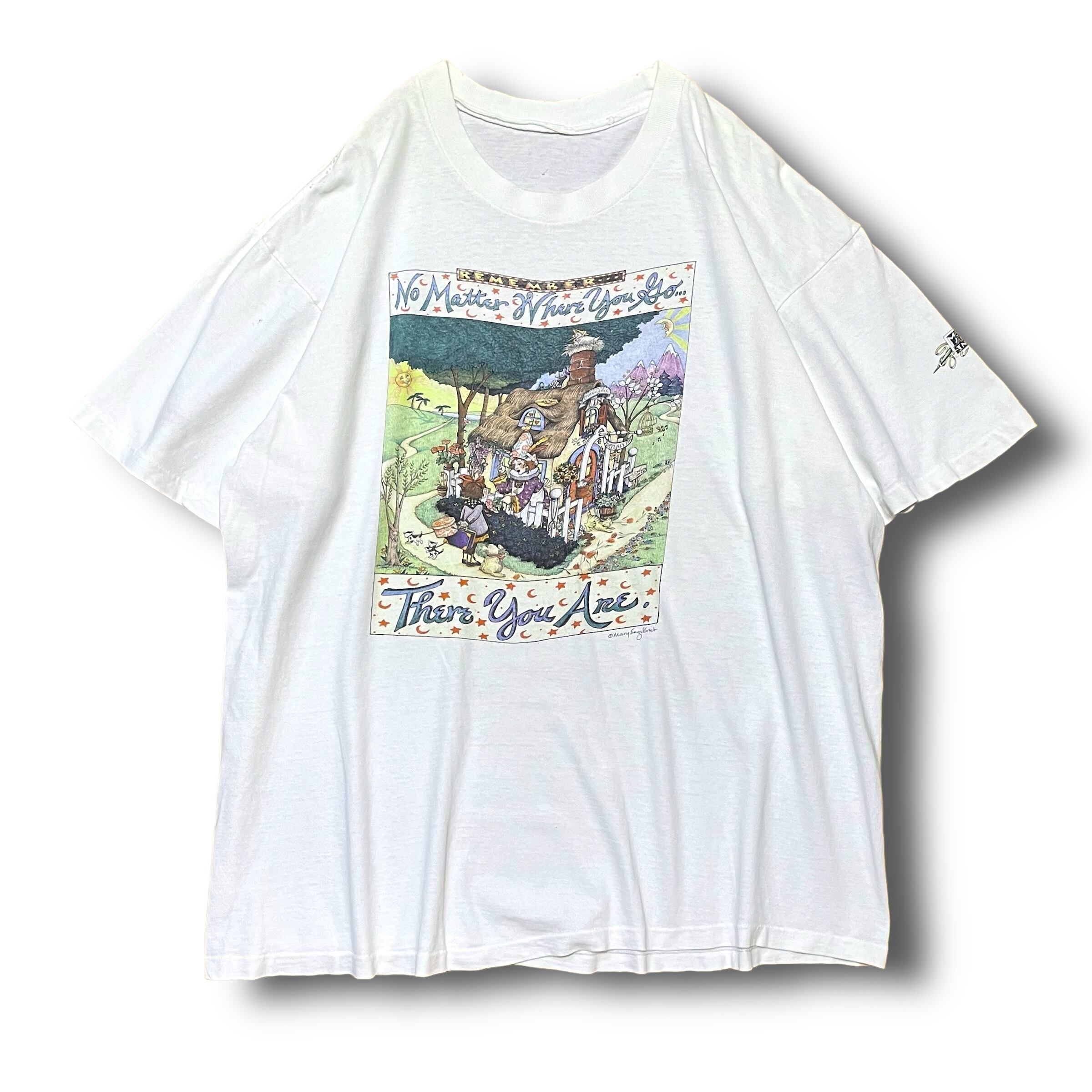 【Vintage】1990's アートプリントTシャツ