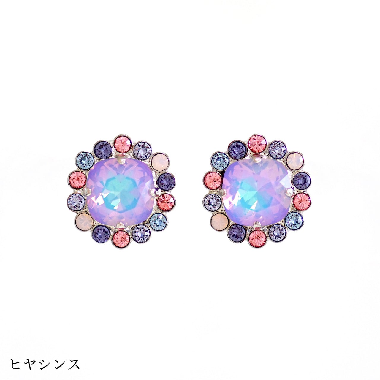 春のお花キャンディ スクエアピアス | MAKI NUMOTO (マキ ヌモト