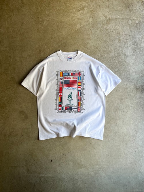 USA製 90's Hanes BEEFY-T COTTON T-SHIRTS “1996 ATLANTA OLYMPIC”