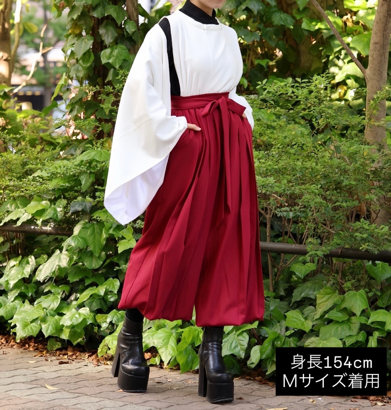 tao 袴パンツ 男女兼用》着付け不要で気軽に履ける！袴パンツ 《Unisex》hakama