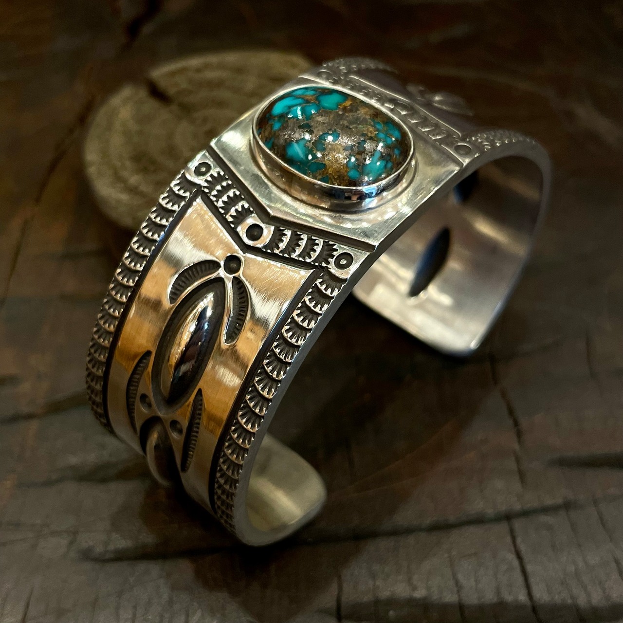 ハーマンスミス(HermanSmith) パイロットマウンテンターコイズバングル - 3