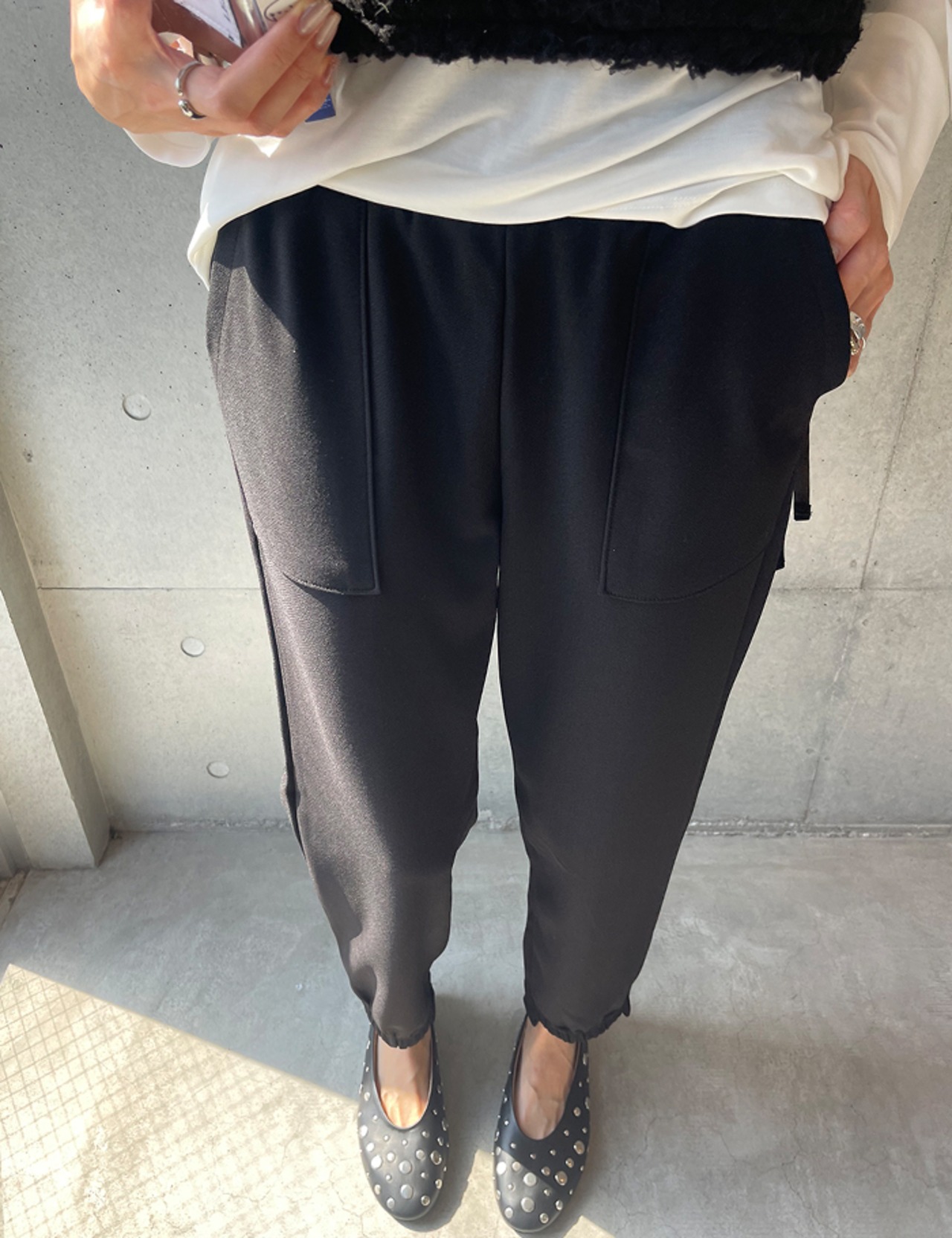 【25aw】裏起毛ver.・Unbalance Jogger Pants(25ver.)_3sizes