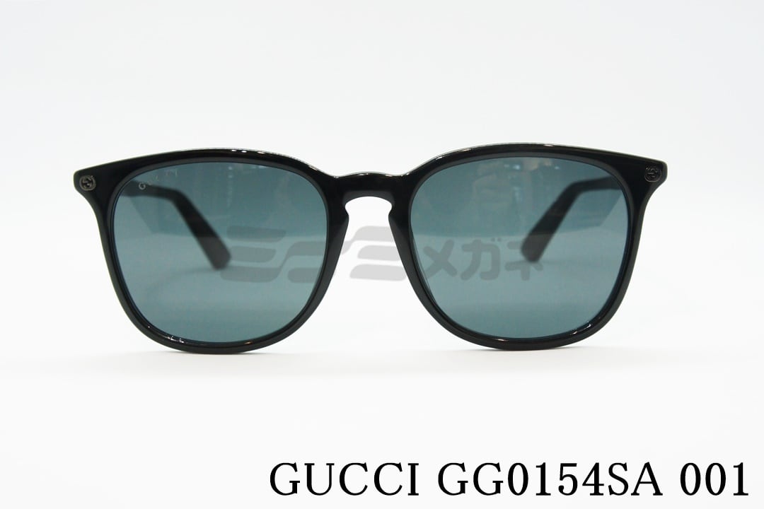 朝倉未来さん着用】GUCCI サングラス GG0154SA 001 ウェリントン