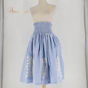 ハワイアンダンス 衣装 スカート フラダンス ブルー系 ホワイト系 水色 白 ハワイアンプリント チェック柄 アロハ フラ ダンス レッスン 練習 かわいい さわやか おしゃれ 上品 軽やか 植物柄 ふんわり フラダンススカート フラ衣装 ハワイアン柄 フラワー プリント 青 水色系 白系 フレアスカート ゴムウエスト 伸縮ウエスト 練習用 レッスン用 発表会 コスプレ ダンス用品 南国 リゾート ビーチ きれいめ カジュアル 爽やか 夏 ステージ衣装 レディース 女性用 まつり衣装 植物モチーフ