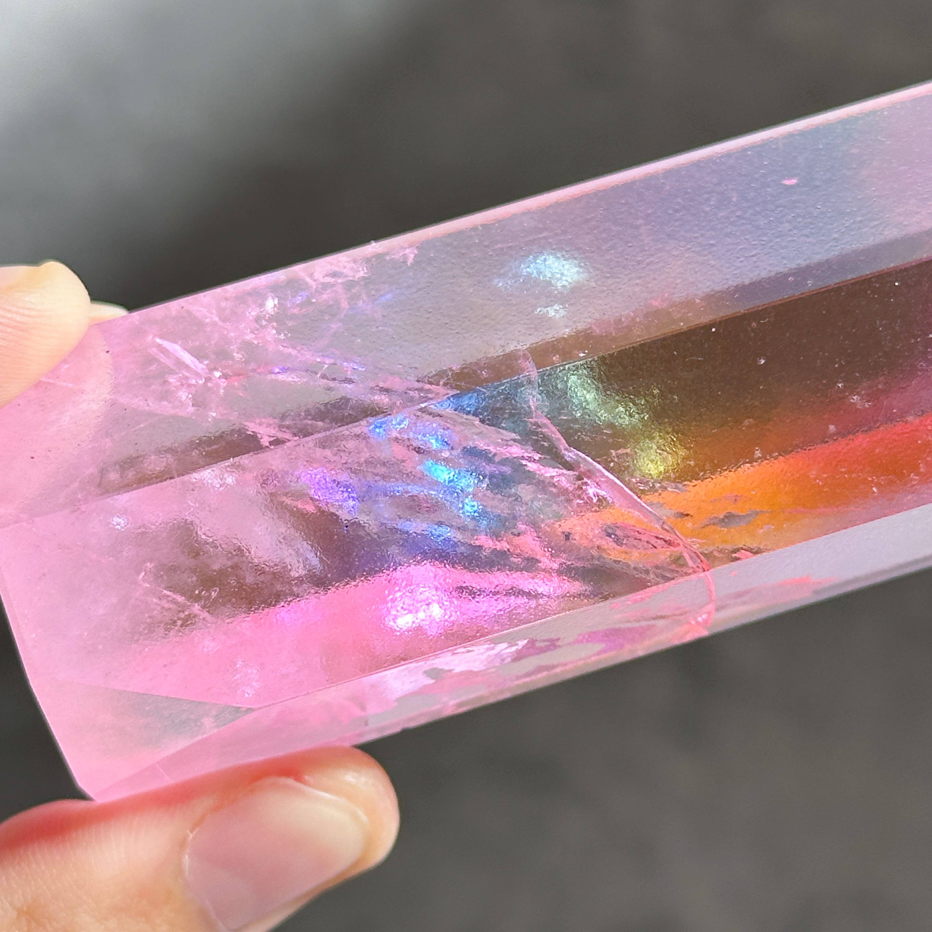 ピンクオーラクォーツ タワー52◇ Pink Aura Quartz ◇天然石・鉱物