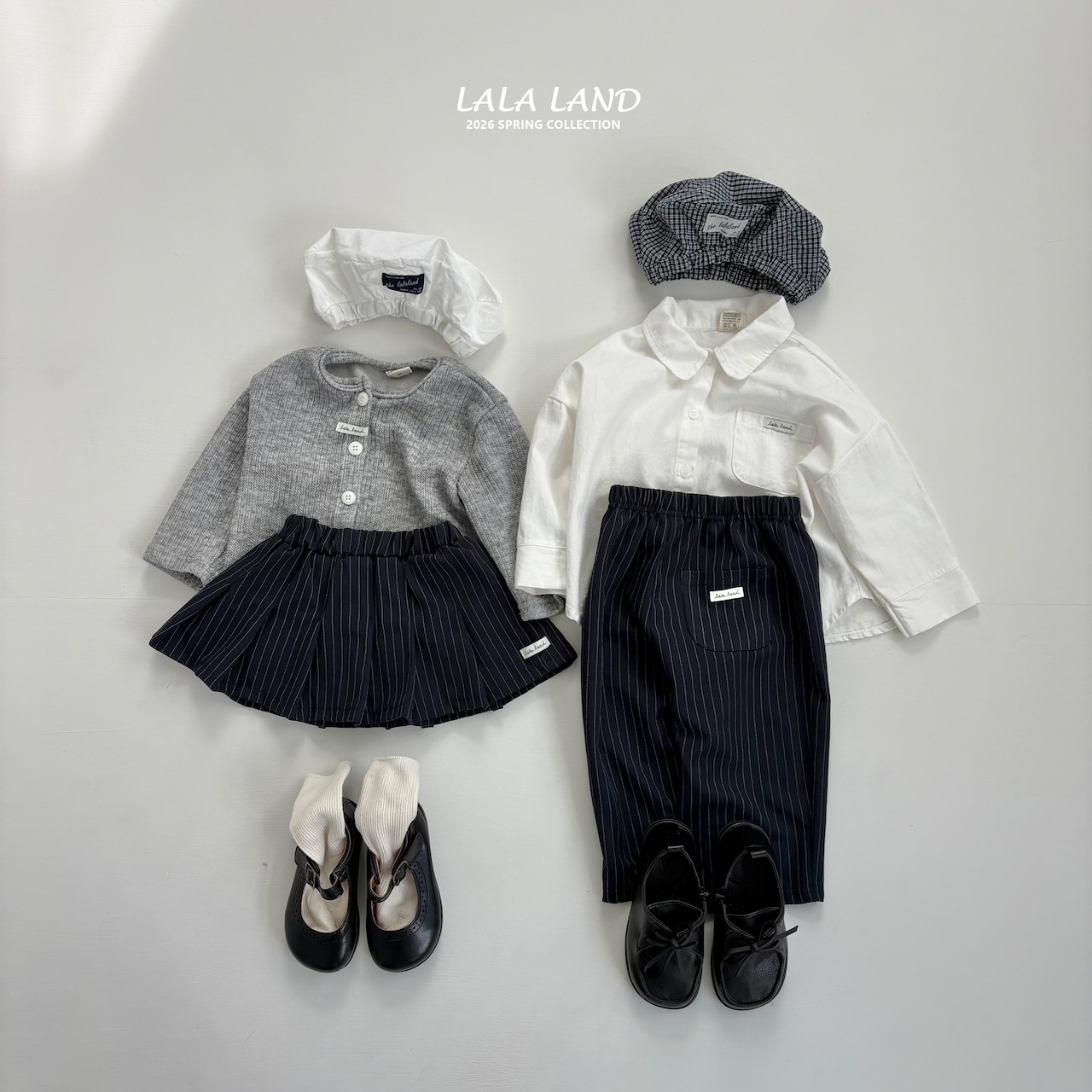 LALALAND 26/SS (Kids)Seamed pants
